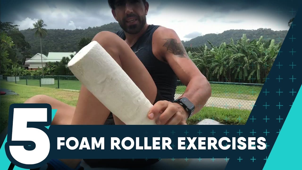 5 Best Foam Roller Stretches & Exercises