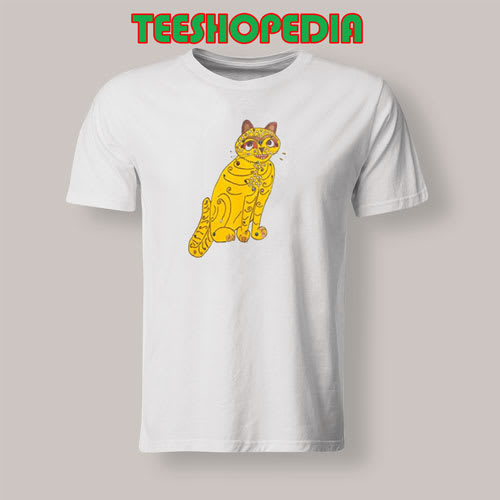 Get The Best Abba Yellow Cat T-Shirt Women and men Size S - 3XL