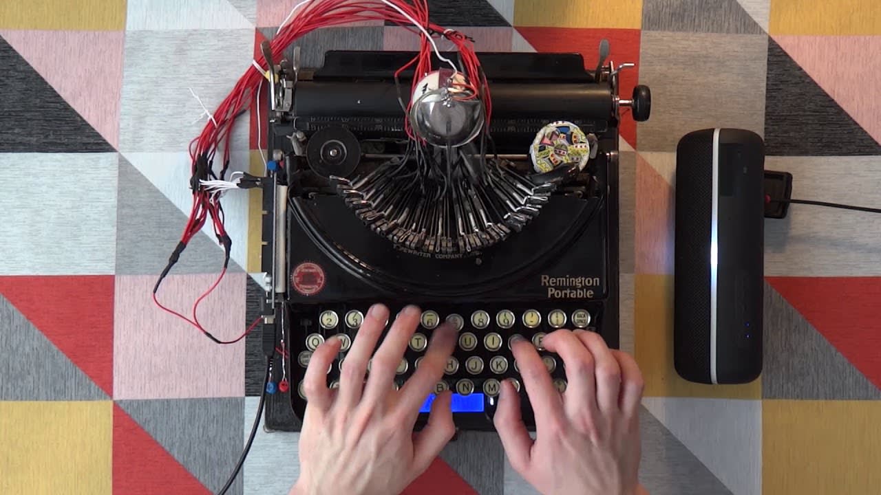 I Turned a 1920's Typewriter into a MIDI Controller