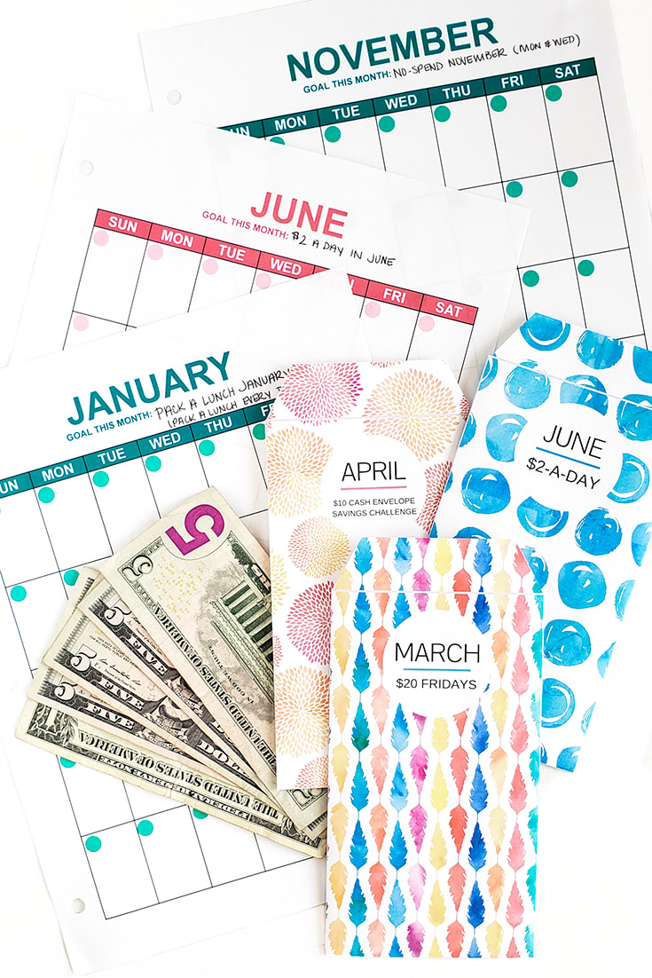 12 Months = 12 Savings Challenges