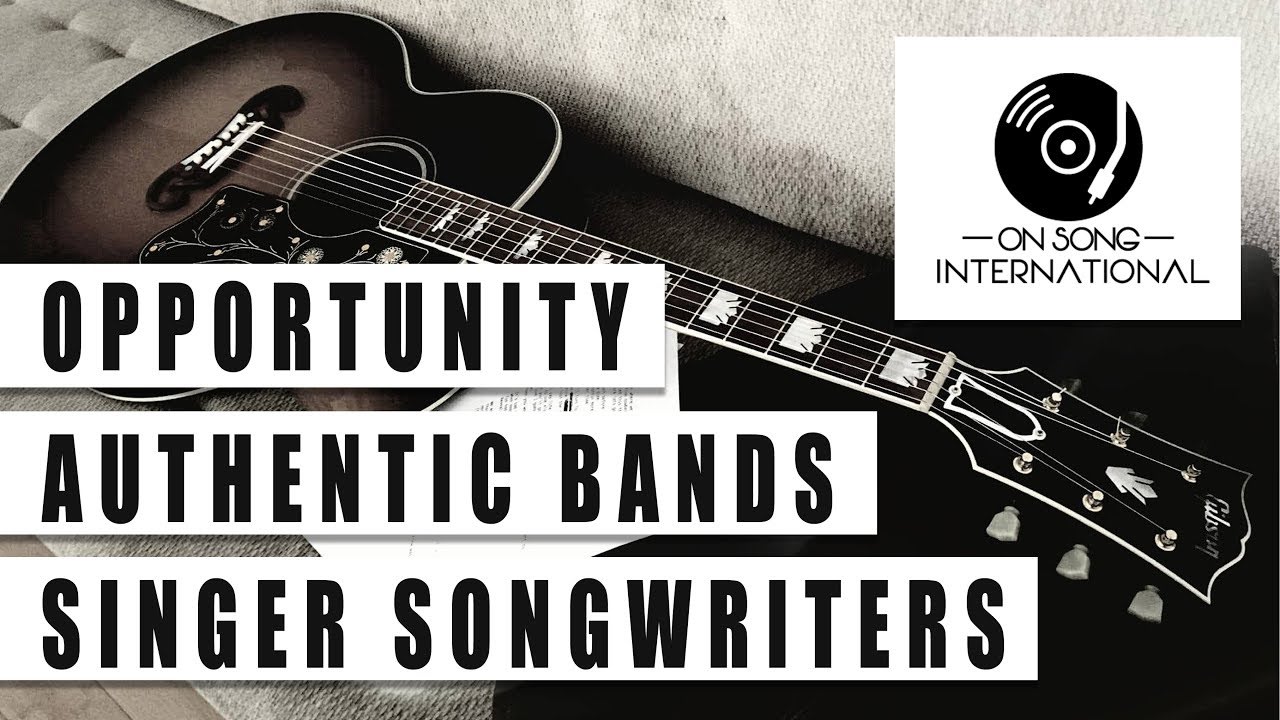 Singer-Songwriters Bands opportunity Independent music channel