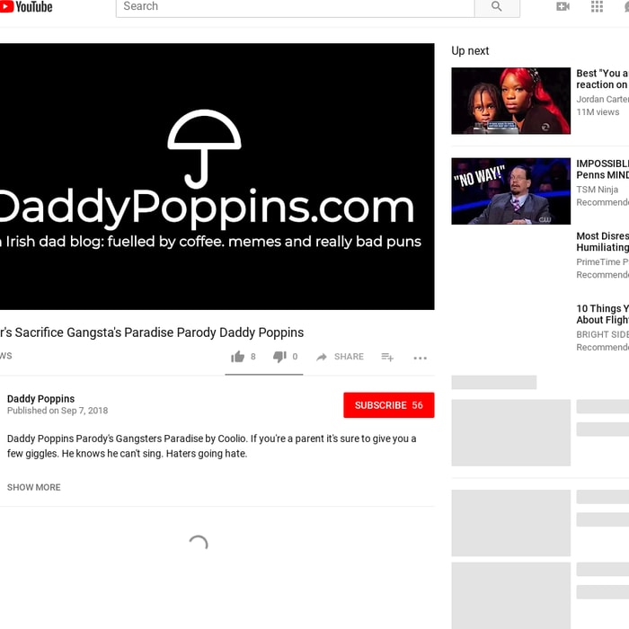 Toddler's Sacrifice Gangsta's Paradise Parody Daddy Poppins