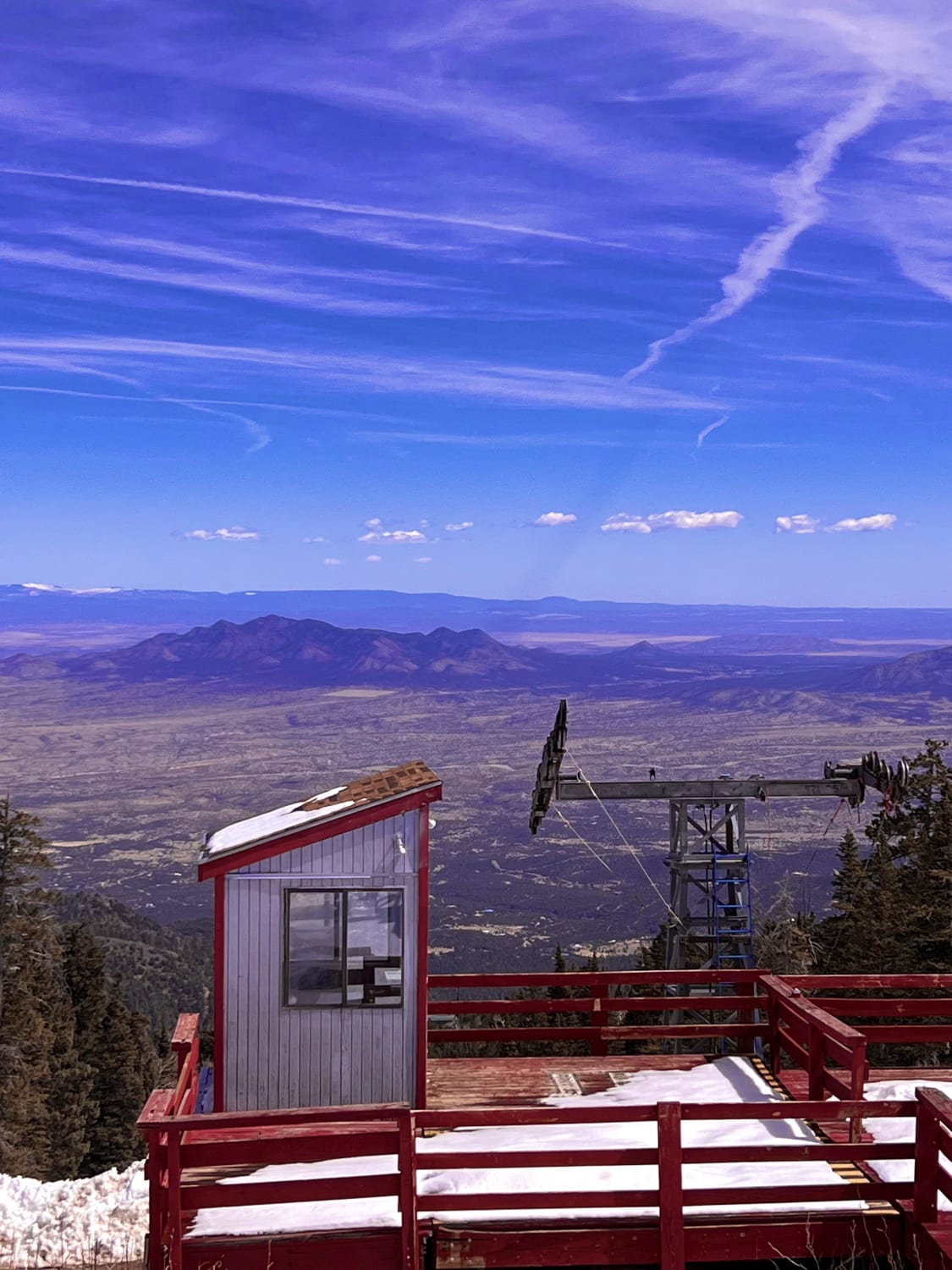 View from Sandia Peak, Albuquerque, NM.