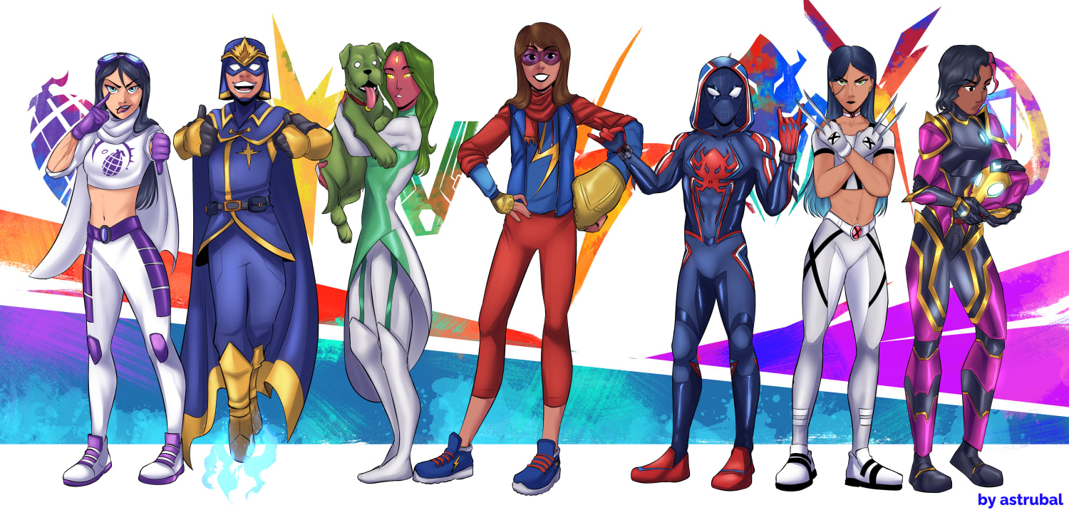 My alternate universe version of The Champions