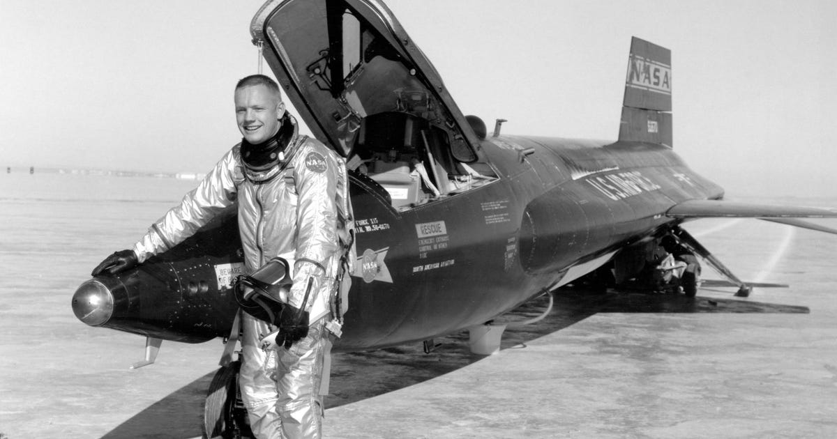 This NASA rocket plane was our first space vehicle, and it got left behind