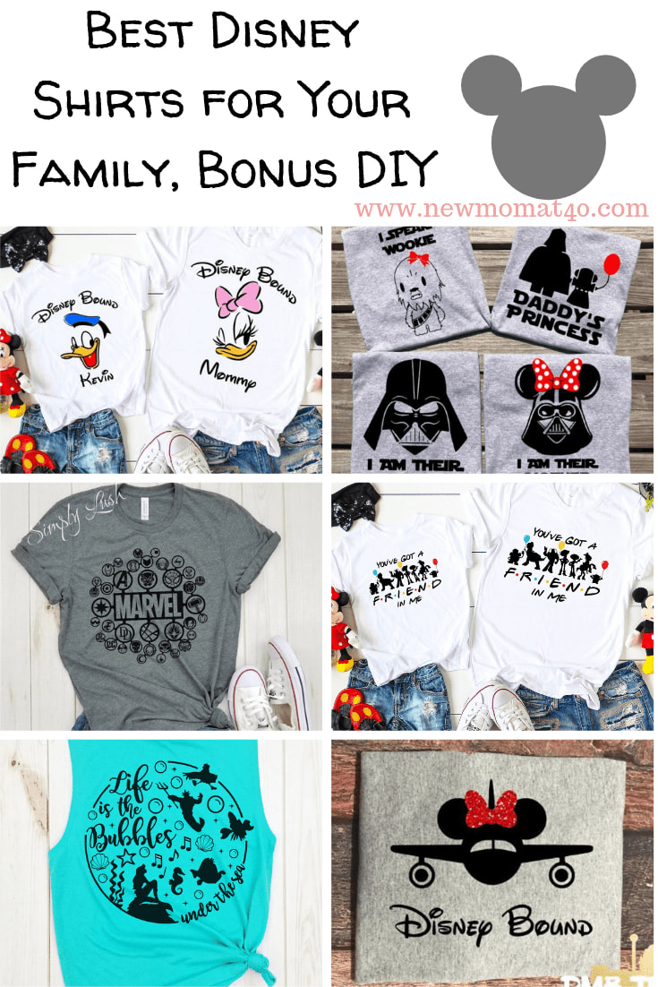 Best Disney Shirts for Your Family, Bonus DIY