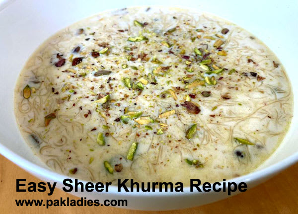 Easy Sheer Khurma Recipe: Special Eid ul Fitr Recipe