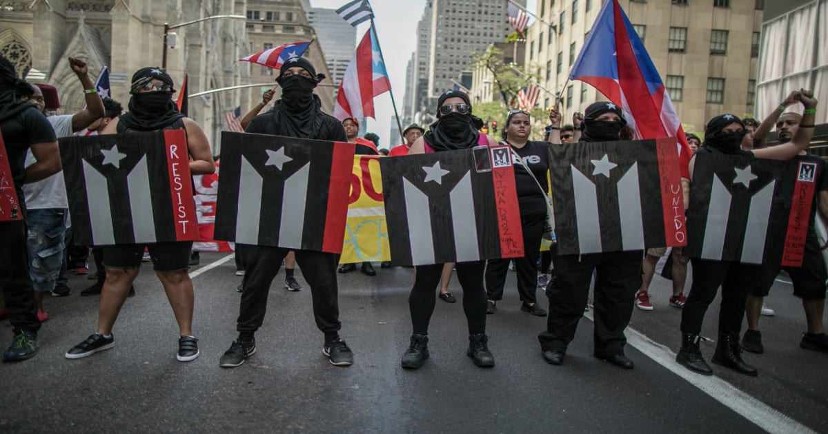 How a change of color for the Puerto Rican flag became a symbol of resistance