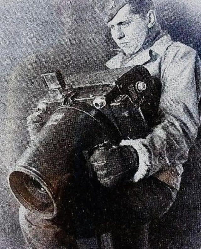 Kodak K-24 Camera Was Used for Aerial Photos During WWII by Americans