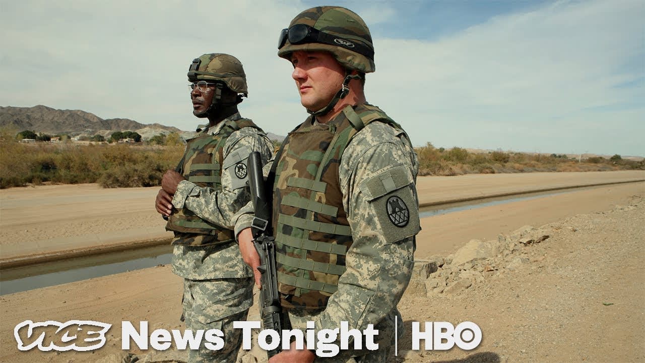 Trump’s Troop Surge On The Mexican Border Is Unprecedented (HBO)