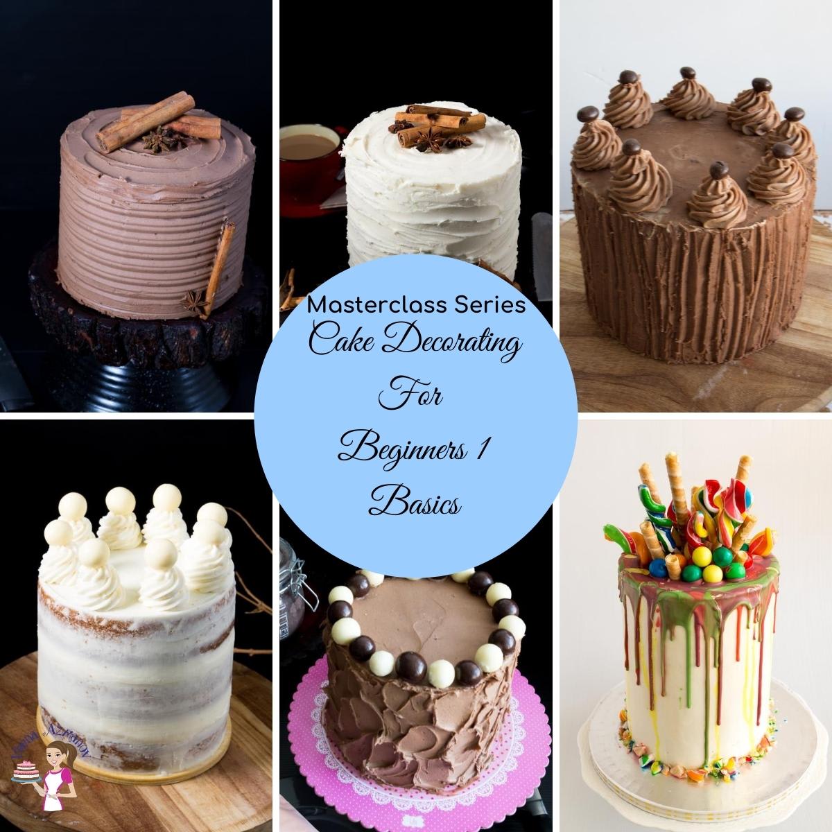 Cake Decorating for Beginners 1 - Masterclass (email series)