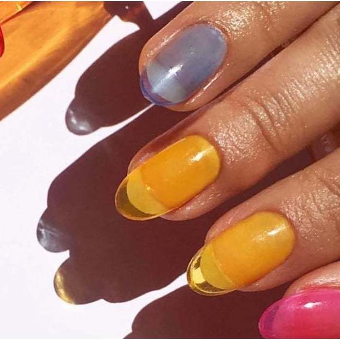 Here's How to Wear the Jelly Nail Trend in the Cutest Way