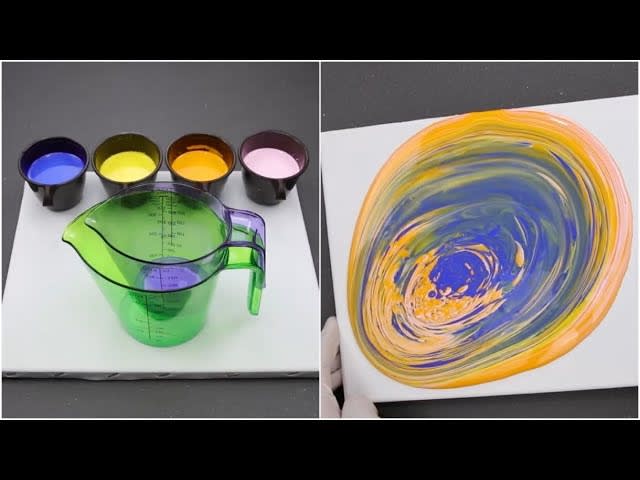 SATISFYING ACRYLIC POURING COMPILATION