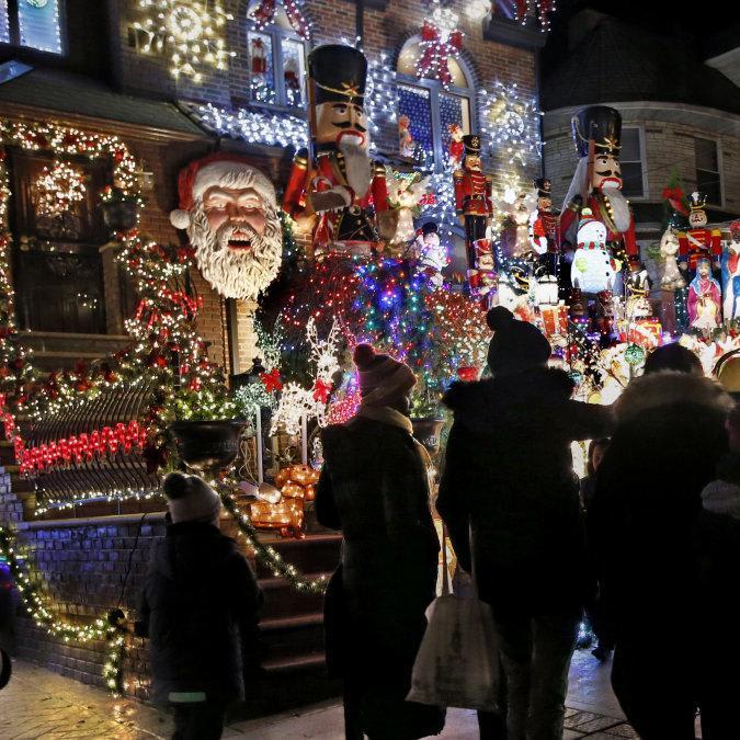 These crazy, over-the-top light displays to get you in the holiday spirit