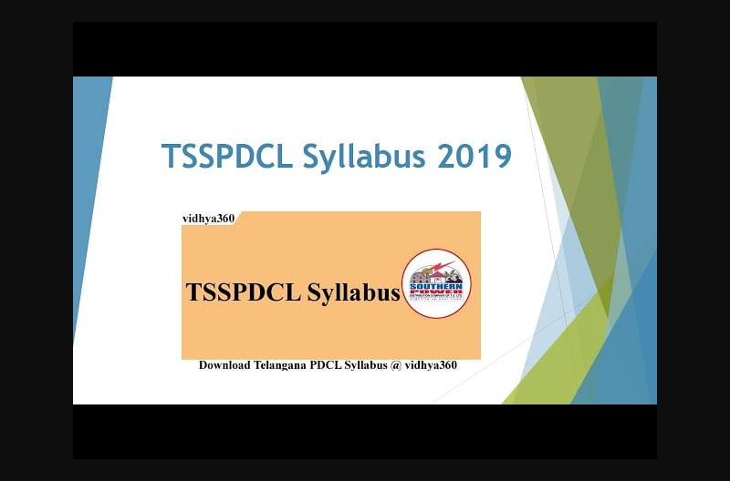 TSSPDCL Syllabus 2019: Download 2500 JLM Exam Syllabus & Pattern