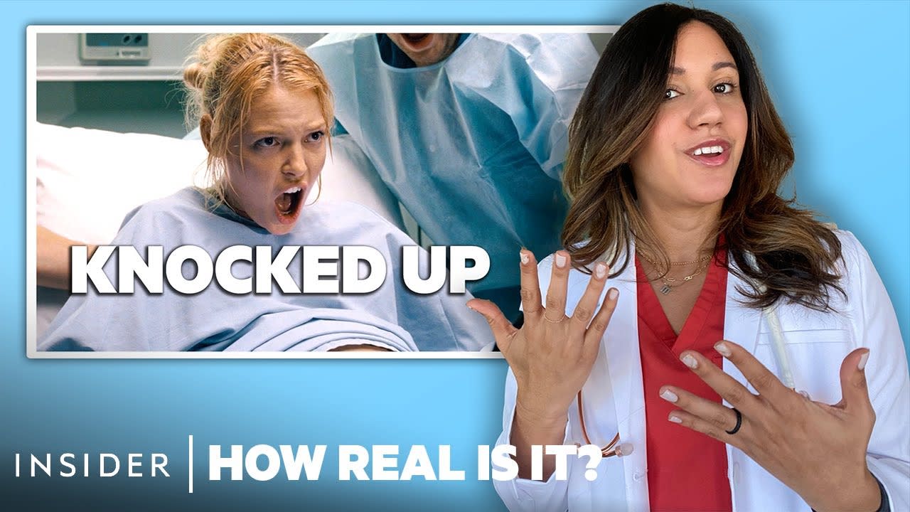 OB-GYN Rates 10 Pregnancy Scenes In Movies And TV | How Real Is It? | Insider