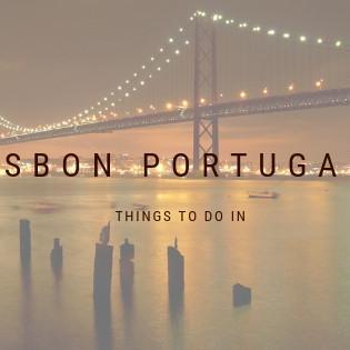Lisbon Portugal, ah Lisbon what can I say!