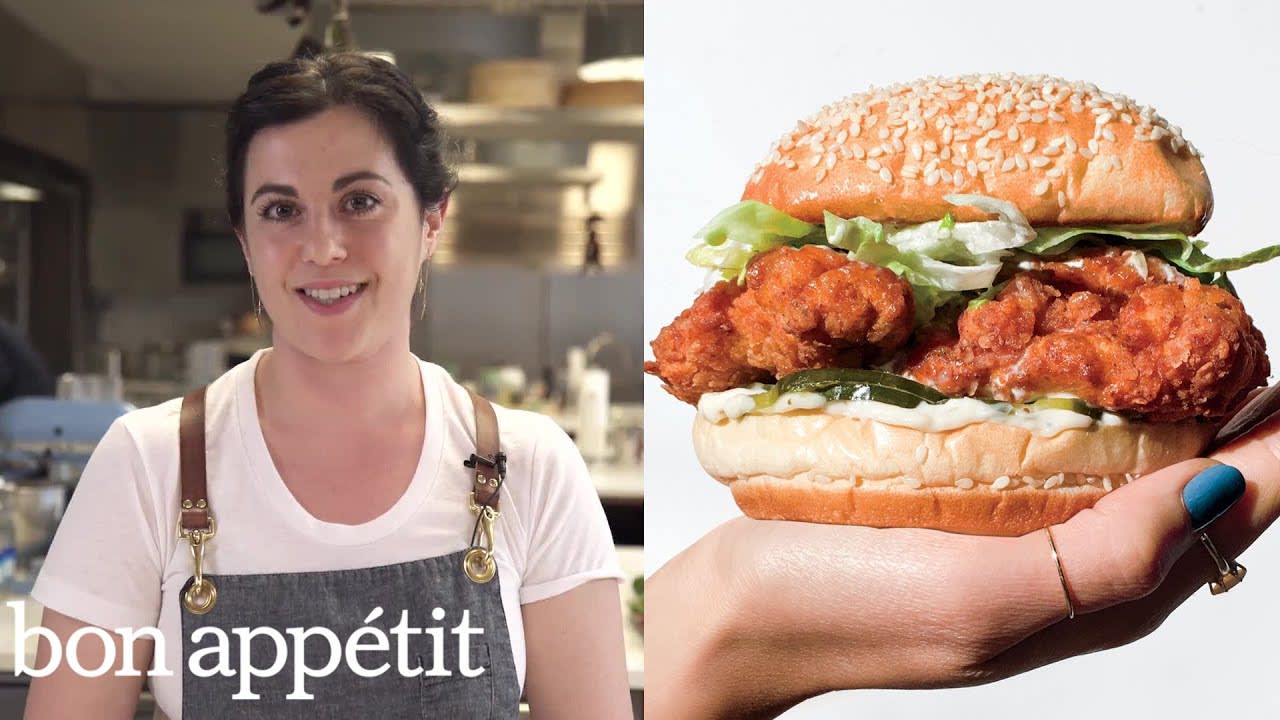 Claire Makes the Very Best Fried Chicken Sandwich | From the Test Kitchen | Bon Appétit