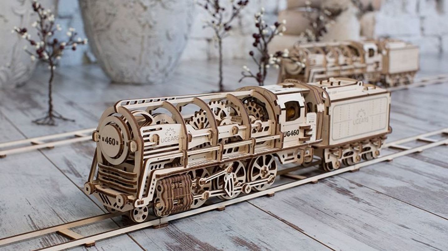 3D Model Steam Locomotive ~ $78.90