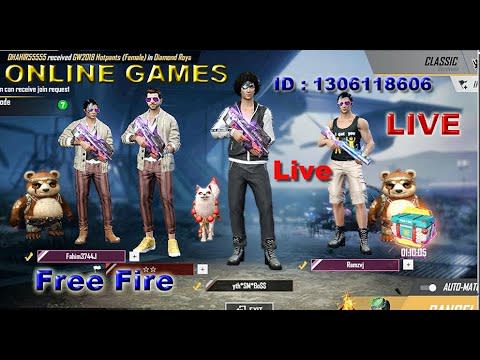 Free Fire Update Now. Garena Free Fire Live Streamer For Bangladesh.