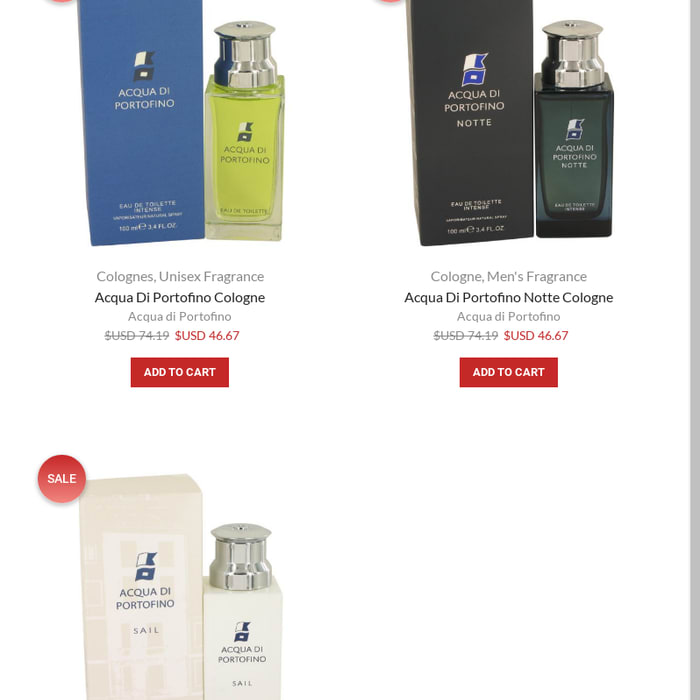 Buy Acqua di Portofino Perfumes and Colognes for Men, Women & Unisex