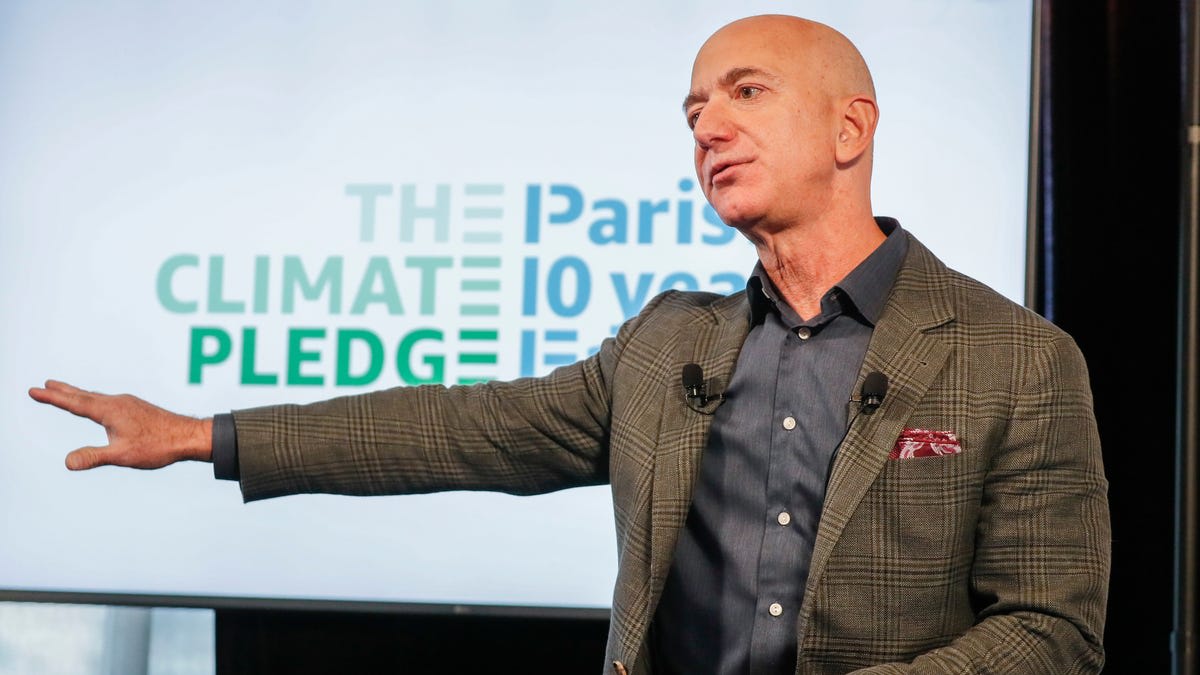 Climate Pledge Arena Sign Unveiled Same Day Amazon Features Big Oil Work