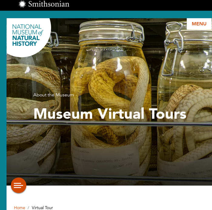NMNH Virtual Tour: Smithsonian National Museum of Natural History