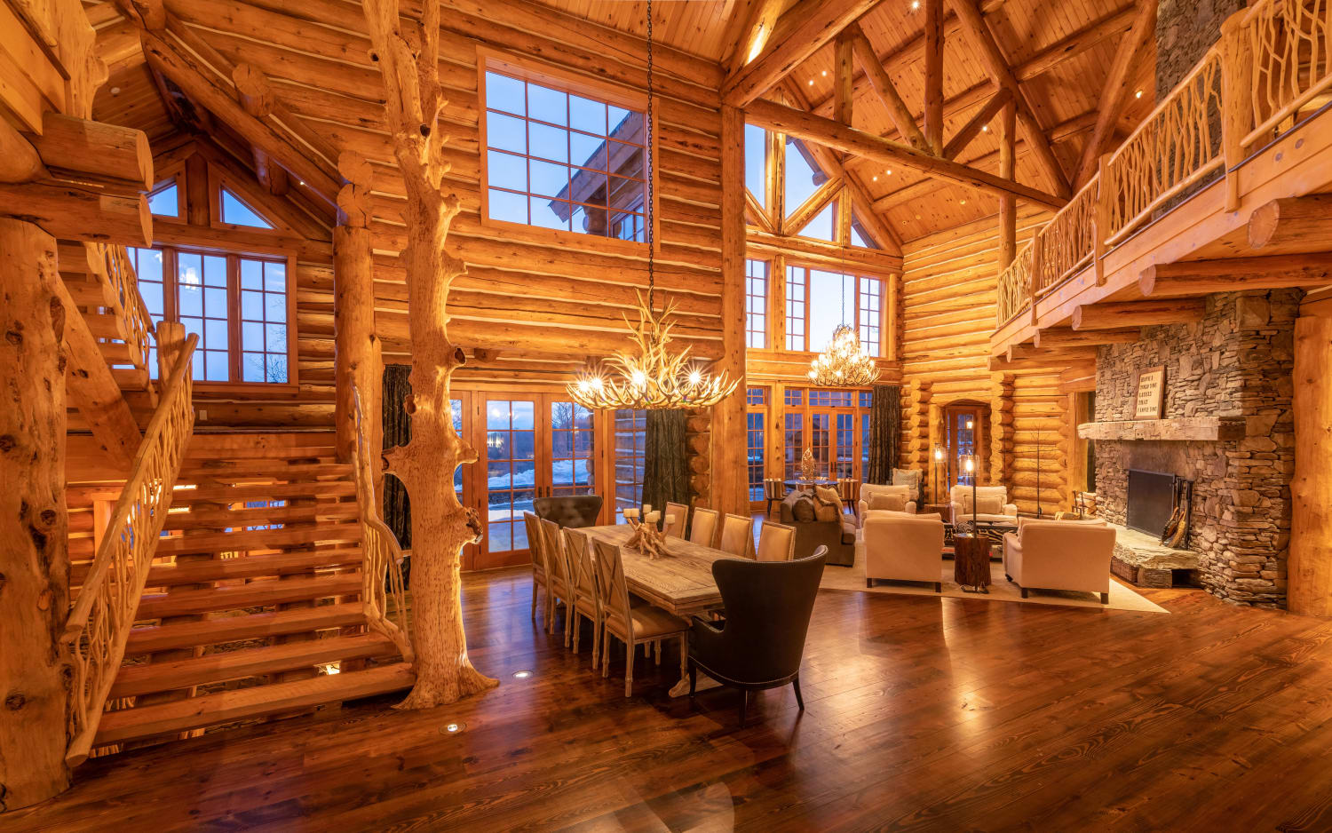 How do people feel about this log cabin design in Vermont?