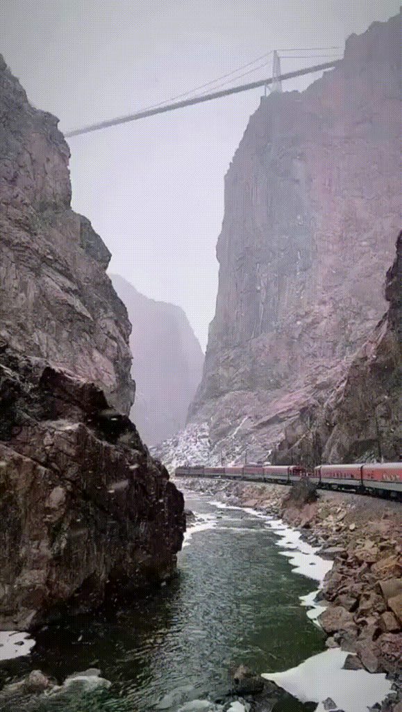 Breathtaking train rides thru Colorado