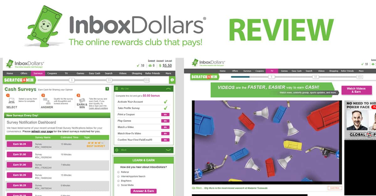 InboxDollars Review: Make Extra Money In Your Spare Time