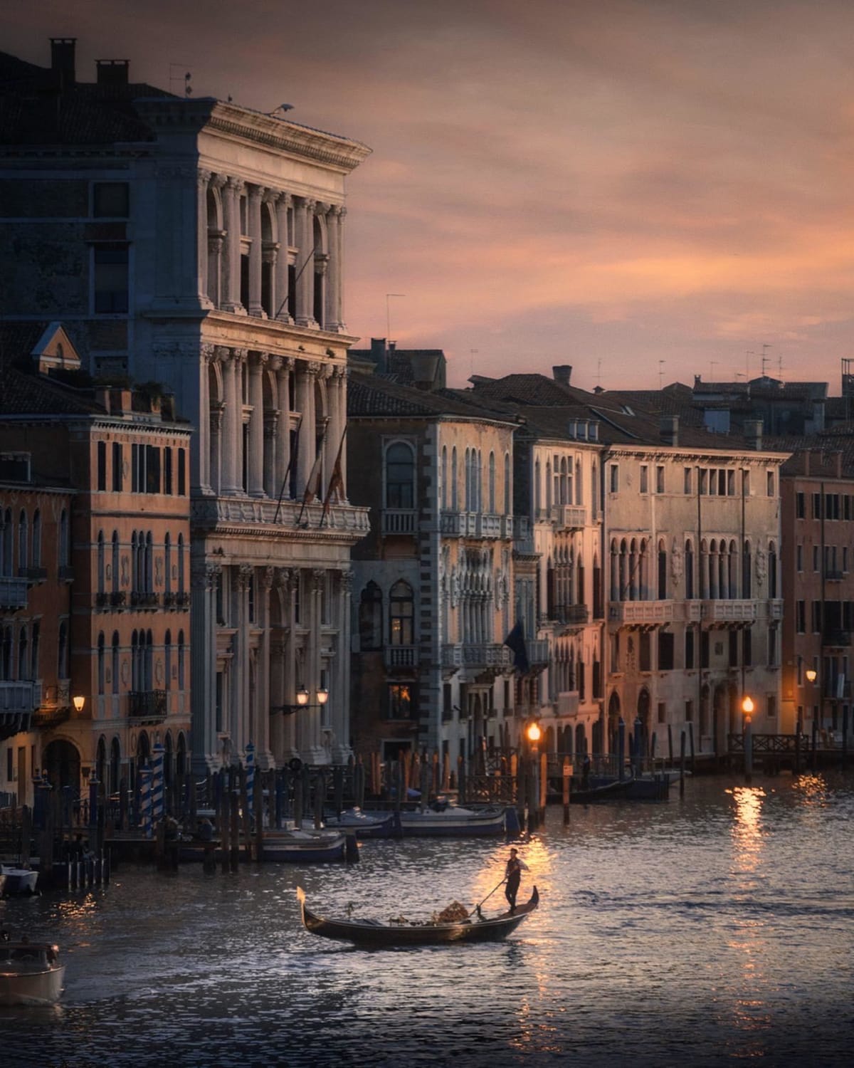 A sunset in Venice [oc]