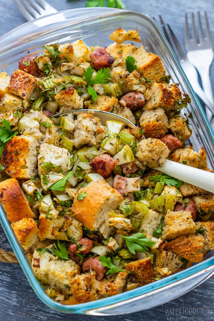 Sausage and Apple Stuffing Recipe