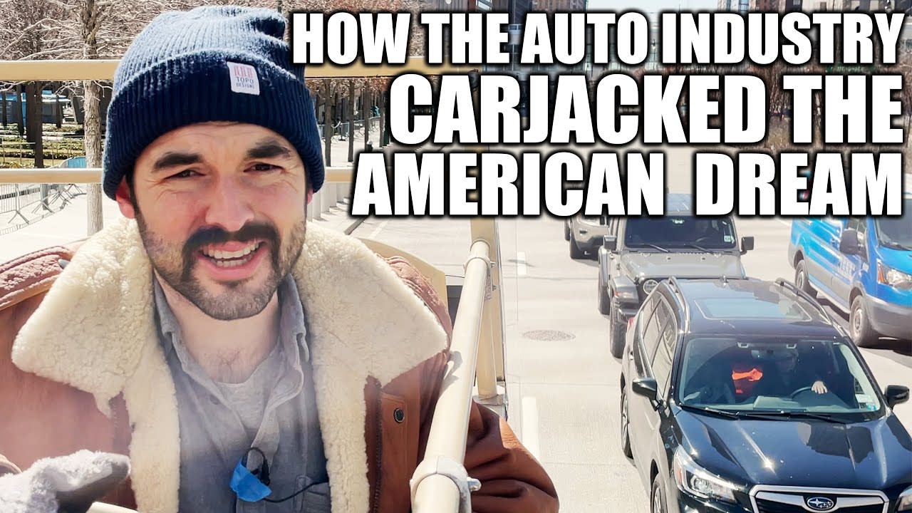 How The Auto Industry Carjacked The American Dream | Climate Town [18:57]