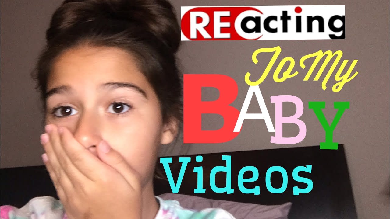 Videos - Baby videos | Reacting To Myself - Hayley's World