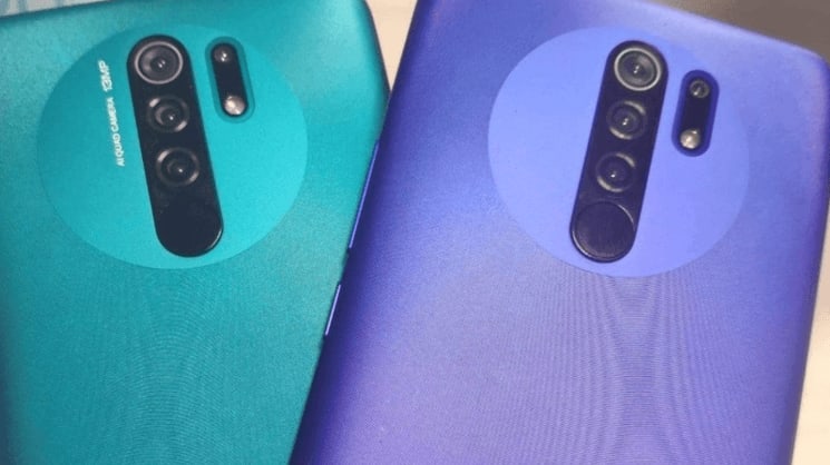 Redmi 9 appears in real image with quad cameras and two color options
