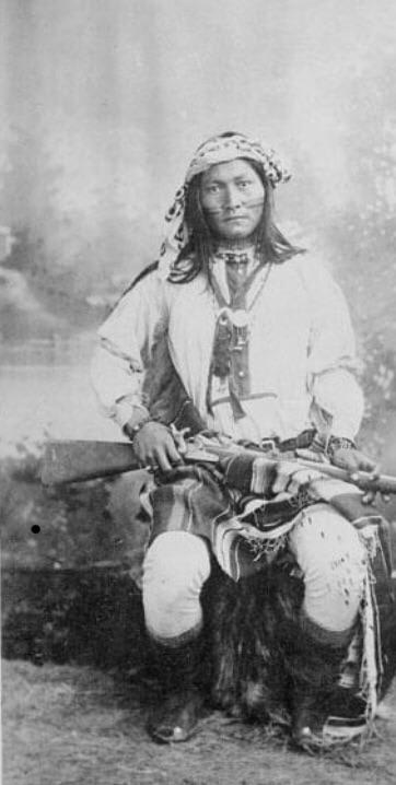 Ba Cluth (Roaming Coyote), Chiricahua Apache-1885