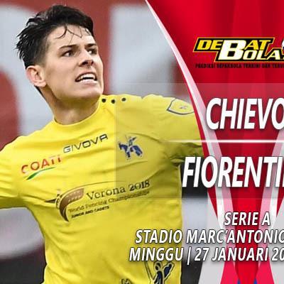 Prediksi Akurat Chievo vs Fiorentina 27 Januari 2019