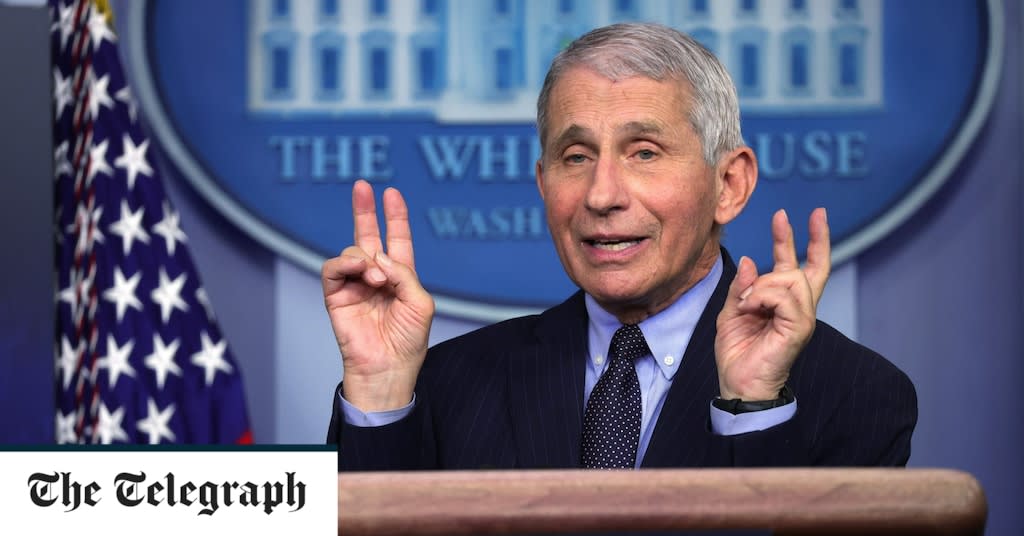 Anthony Fauci: I feel 'liberated' now Donald Trump has gone, says US Covid adviser