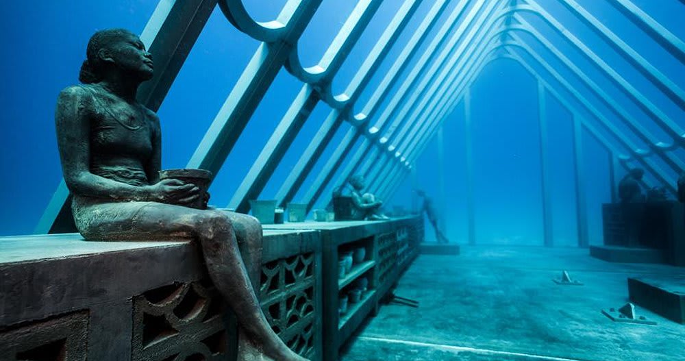 museum of underwater art will occupy australia's great barrier reef