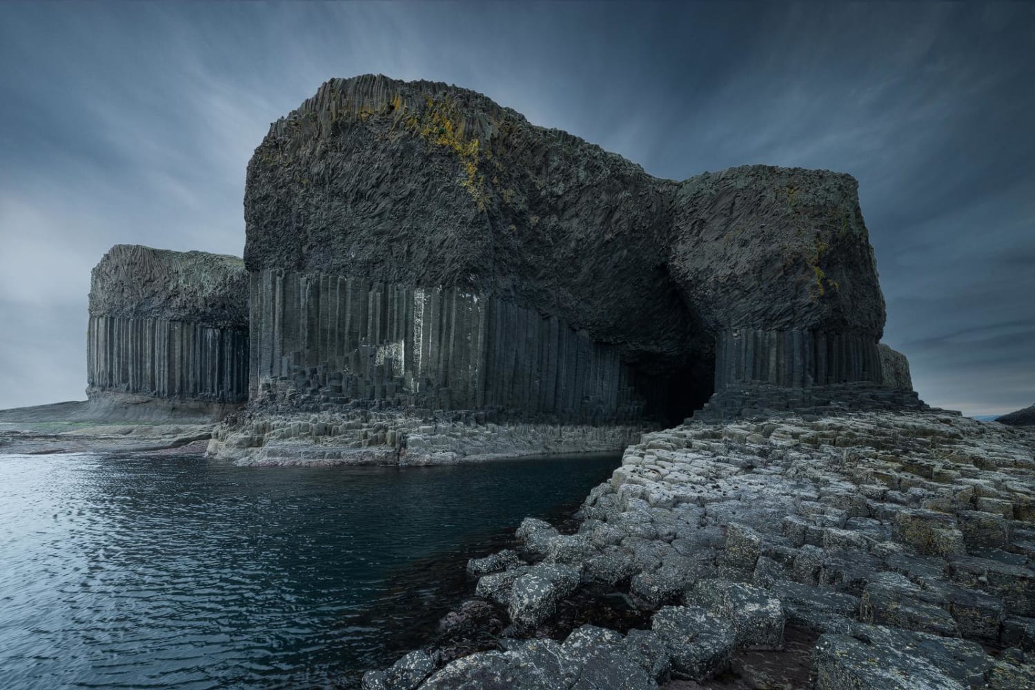 Isle of Staffa and Cave of Melody, Scotland IG @gpiechowicz