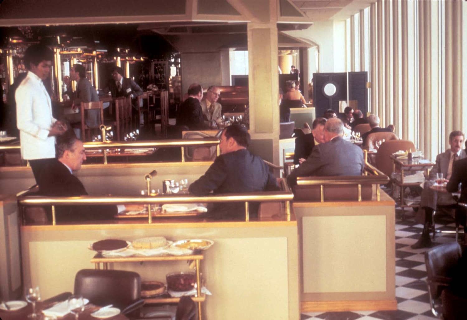 Lunch at the Windows on the World (WTC North Tower) in the 1980s