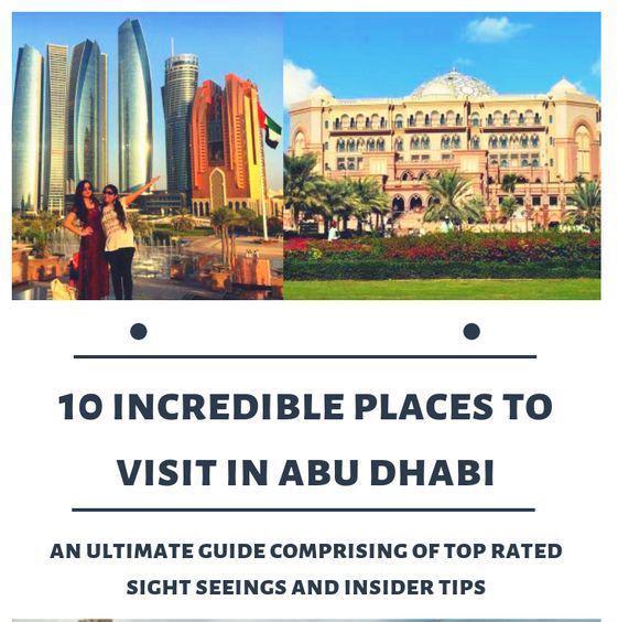 Best Places To Visit In Abu Dhabi - Top Rated Sight Seeings In Abu Dhabi
