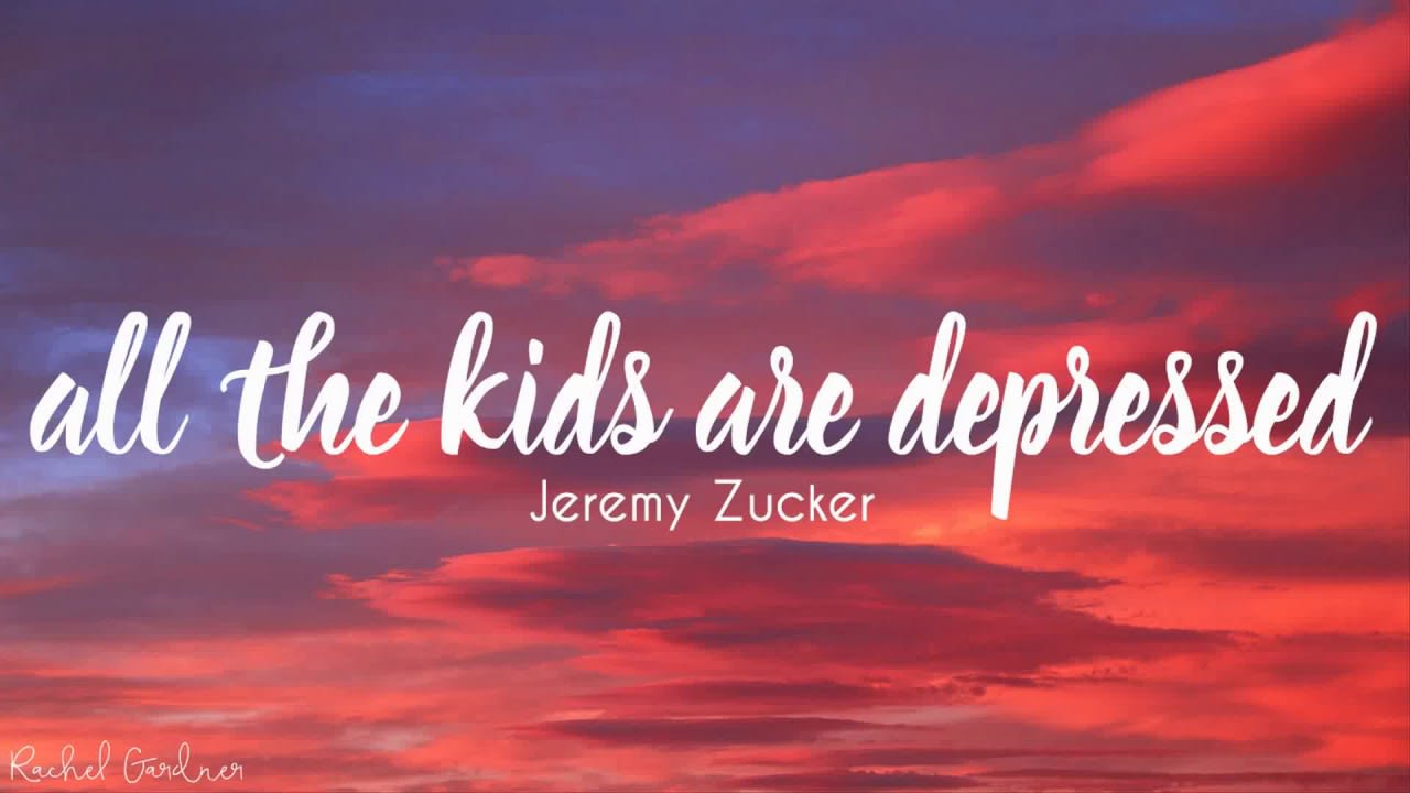 Jeremy Zucker - all the kids are depressed (Lyrics)