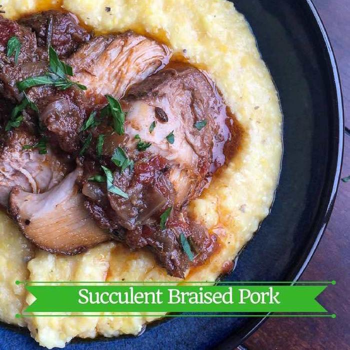 Tuscan Succulent Braised Pork Roast Recipe