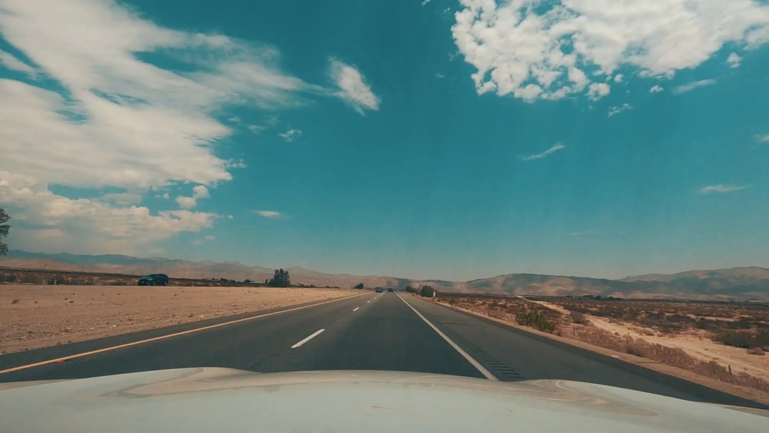 Hyperlapse on the way to Joshua Tree shot with a hero9