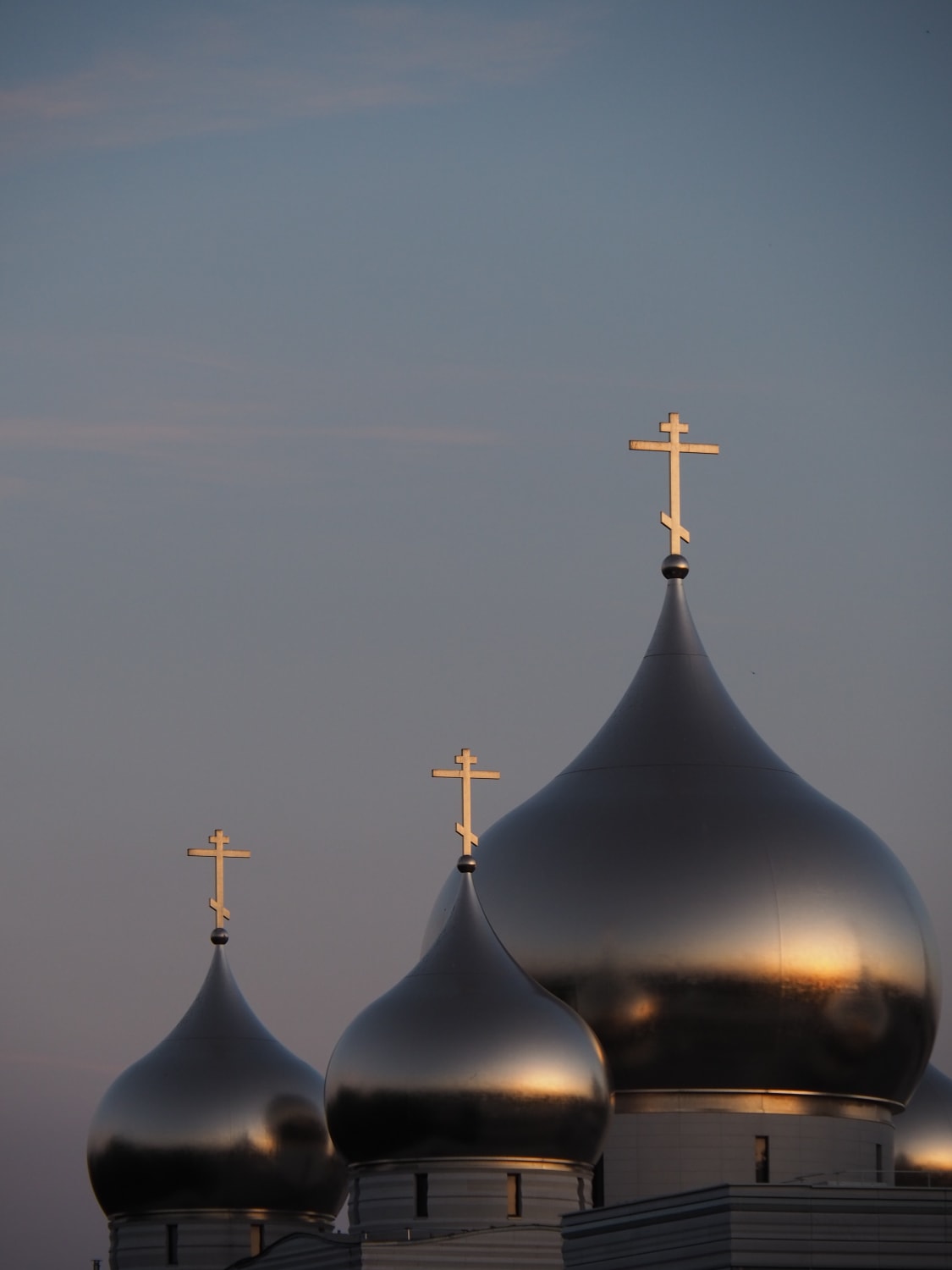 The dome of Holy Trinity Cathedral and the Russian Orthodox Spiritual and Cultural Center in #Paris