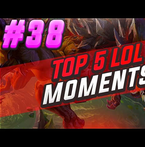 TOP 5 LOL MOMENTS #38 | Trickster Wukong, Perfect Ult Jarvan IV And More 😁😁😁