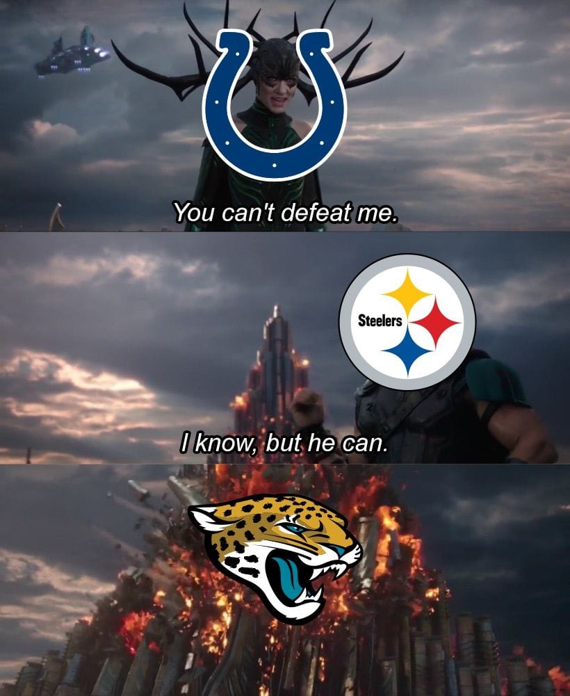 The Steelers are pretty happy right now (via