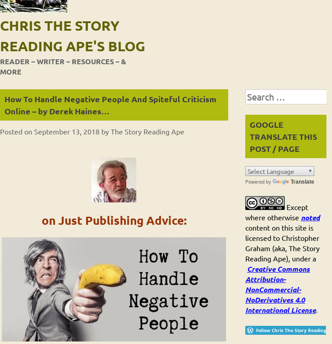 How To Handle Negative People And Spiteful Criticism Online – by Derek Haines…