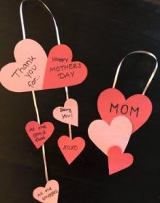 Mother's Day Craft - two easy DIY projects - All about Baby